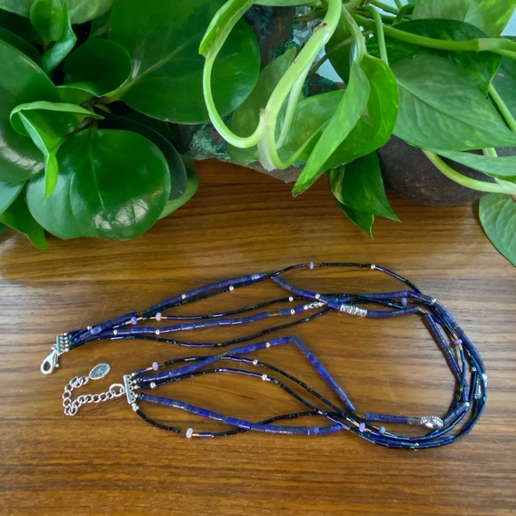 Silpada Into the Blue Necklace - Picture 5 of 12